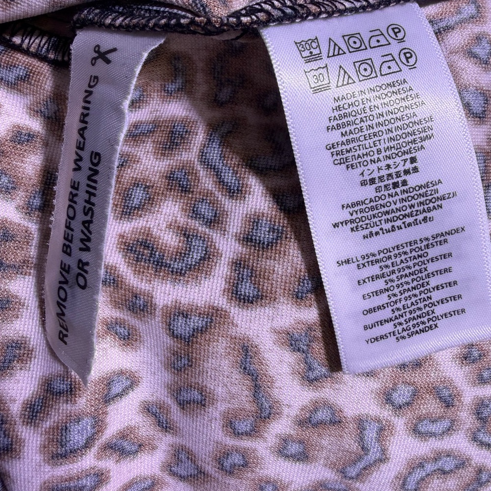NWT Michael Kors dress with leopard print sleeveless size 8 - Picture 10 of 10